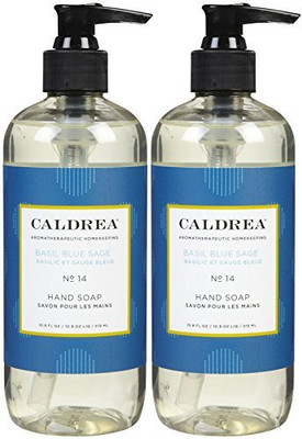 

Caldrea hand soap - basil blue sage -(324 ml, Pump Dispenser)