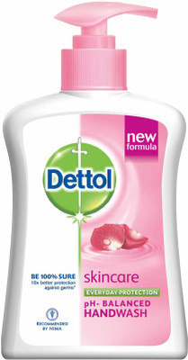 

Dettol Liquid Soap Pump Balanced(215 ml, Pump Dispenser)