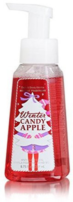

Bath & Body Works winter candy apple soap - anti-bacterial gentle foaming hand soap - 8.75 ounces(262.5 ml, Pump Dispenser)