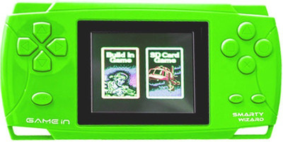 

Mitashi Game In Smarty Wizard Handheld Gaming Console(Green)
