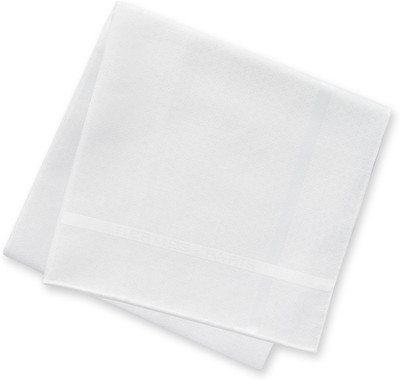mahis fashion white hanky 1 [ White ] Handkerchief