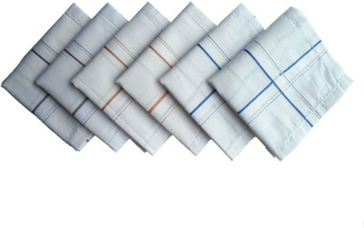 

Krayonz Mens Handkerchief(Pack of 6)