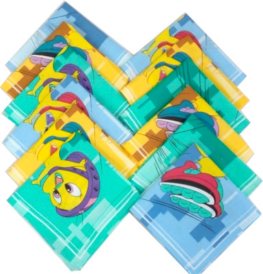 Sofil Cartoons Handkerchief(Pack of 12)