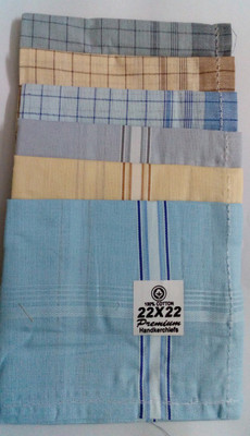 Aadikart Cotton [ Multicolor ] Handkerchief(Pack of 6)