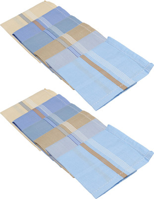 Gumber Plain [ Multicolor ] Handkerchief(Pack of 12)