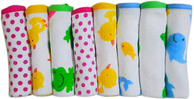

Littly Baby Terry Wash Cloths/ Hankies Handkerchief(Pack of 8)