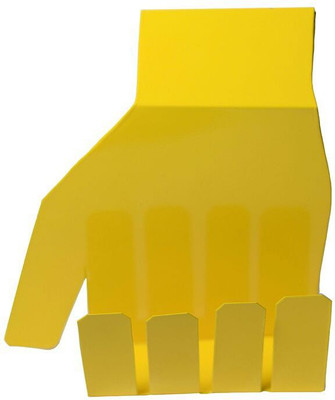 

Stupidintelligent Plastic Cloth Hanger(Yellow)