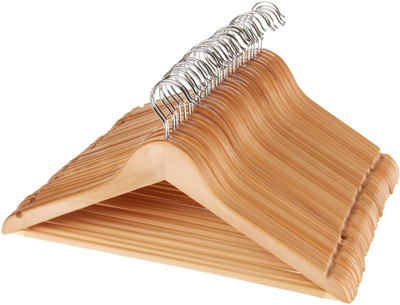 

AADYA Wooden Pack of 30 Cloth Hangers