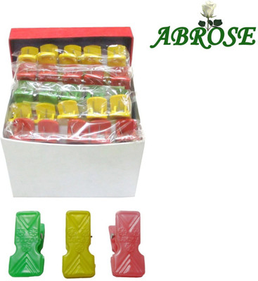 

Abrose Plastic Pack of 50 Cloth Hangers(Multicolor)