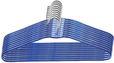 

BIGSALE786 Steel Pack of 10 Cloth Hangers(Blue)