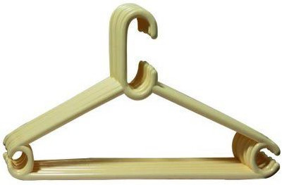 

Toygully Plastic Pack of 12 Cloth Hangers(White)