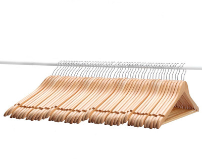 

AADYA Wooden Pack of 120 Cloth Hangers