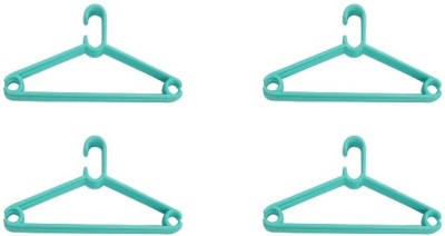 

HANBAO Plastic Pack of 24 Cloth Hangers(Green)