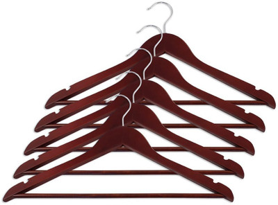 

Phoenix Wooden Pack of 5 Cloth Hangers