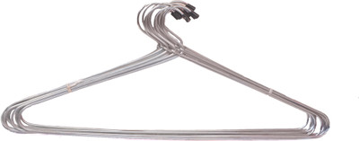 

coat steel hanger Steel Pack of 12 Cloth Hangers