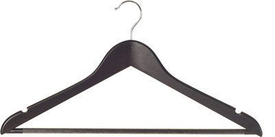 

Howards Wooden Pack of 2 Cloth Hangers(Brown)