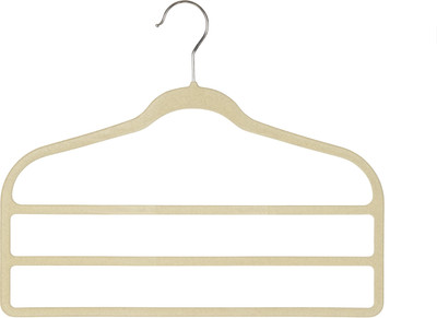 

Howards Wooden, Microfibre Cloth Hanger(Beige)