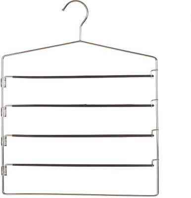 

Howards 5 Tier PVC Trouser Plastic Cloth Hanger(Black)