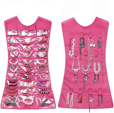

BonZeal Pink Hanging Jewellery Organizer( )