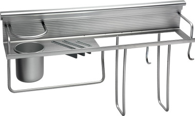 

KEA Aluminium Wall Shelf(Number of Shelves - 1, Silver)