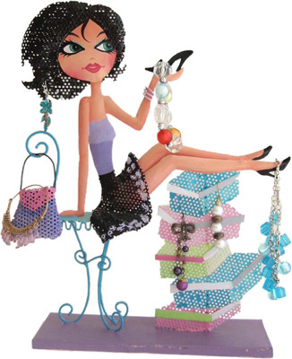 

Bali Mantra 'Big Eye Shoe Shopping Girl' Jewellery Organizer( )
