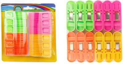 

XCCESS Xccess pack 24 Pcs Cloth Laundry Clips Closet Organizer( )