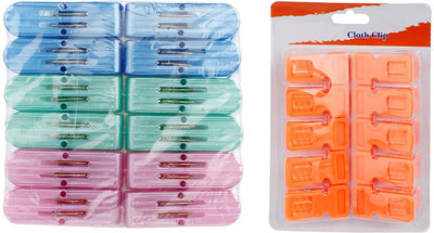 XCCESS Xccess pack 24 Pcs Cloth Laundry Clips Closet Organizer( )