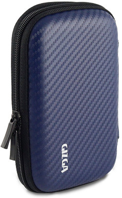 

Gizga Essentials HDD 2.5 inch Hard Drive Case Carbon Fiber Mesh(For 2.5 inch Hard Drive, Navy Blue)
