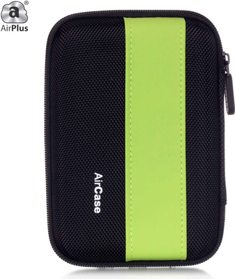 AirPlus Pocket Hard Drive Pouch 2.5 inch External Hard Disk Cover(For Western Digital, Seagate, Sony, Transcend, ADATA, Hitachi, iomega, Toshiba, Dell, Lenovo, HP, and other 2.5 Inch Hard Drive Disk., Green-Black) available at flipkart for Rs.359