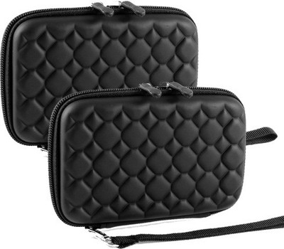 

Jprs Combo Black Bubble 2.5 inch External Hard Disk Case(For power bank, Black)