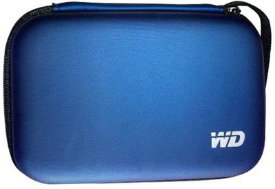 PI World WD-Dark Blue 2.5 inch External Hard disk Case pouch Cover 2.5 inch External Hard disk Case(For Western Digital, Seagate, Dell, Toshiba, Trancend, Hitachi, Sony, Blue)