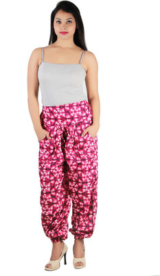 

Ankita Printed Cotton Blend Women Harem Pants, Multicolor