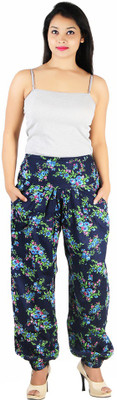 

Ankita Printed Cotton Rayon Blend Women Harem Pants, Multicolor