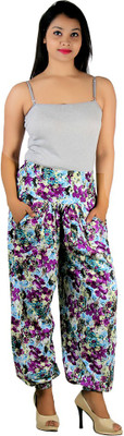 

Ankita Printed Cotton Rayon Blend Women Harem Pants, Multicolor