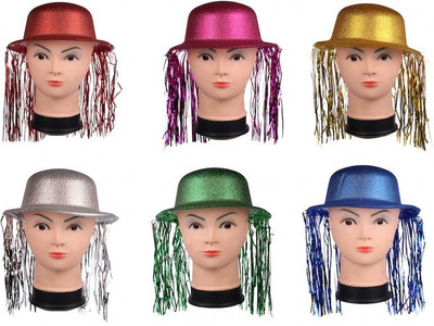 

Funcart Round Hat(Multicolor, Pack of 6)