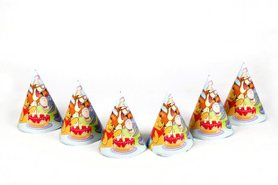 

Funcart Cone Hat(Multicolor, Pack of 6)
