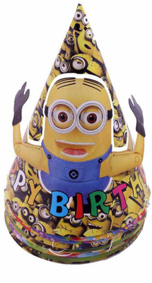 

Funcart Cone Hat(Multicolor, Pack of 10