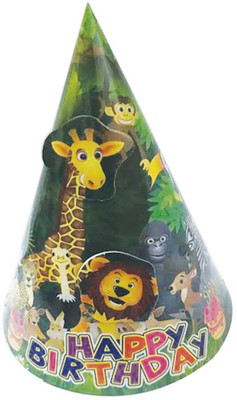 

PARTY PROPZ Cone Hat(Multicolor, Pack of 10