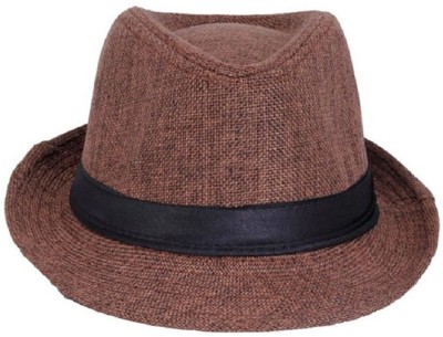 Tahiro Fedora Hat(Brown, Pack of 1)