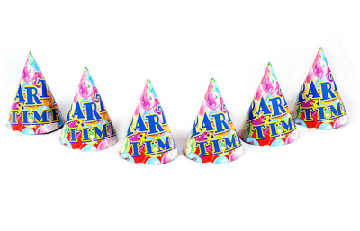 

Funcart Cone Hat(Multicolor, Pack of 6)