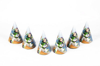 Funcart Cone Hat(Multicolor, Pack of 6)
