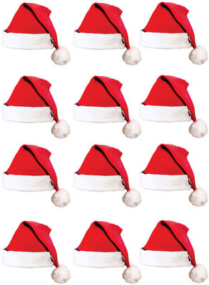 Nxt Gen SANTA CAP(Red, Pack of 12)