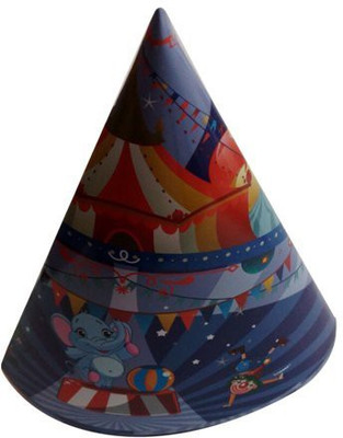

Funcart Cone cap(Multicolor, Pack of 10