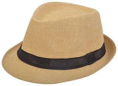 

Masti Station Fedora Hat(Beige, Pack of 1)