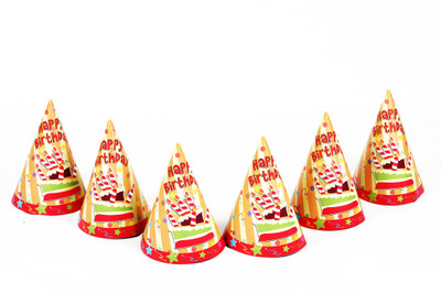 

Funcart Cone Hat(Multicolor, Pack of 6)