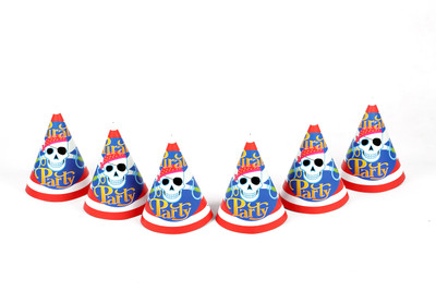 

Funcart Cone Hat(Red, Pack of 6)