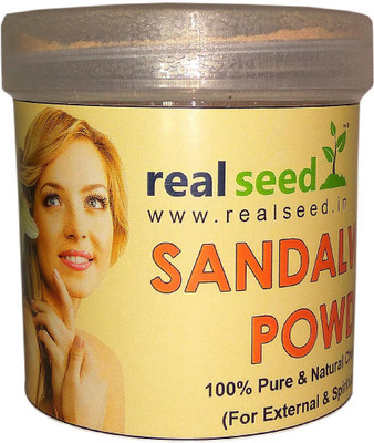 

Real Seed Pure Natural Sandal Wood Powder - Original Chandan Powder 50 Grams Pack