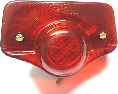 

Bikers World Red Tail Light Lamp Assembly For Royal Enfield Standard Old Model Rearlight Frame Support(Royal Enfield 2010)