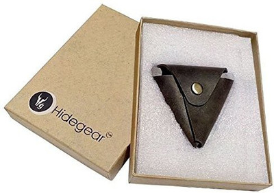 

Hidegear Leather Press Stud Headphone Pouch(Brown)