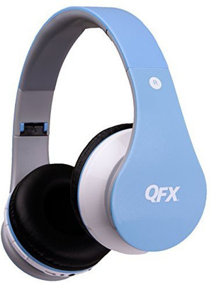 

Qfx H-251Btblu/Bl Folding Bluetooth Stereo Headphones, Blue Headphone(Multicolor)